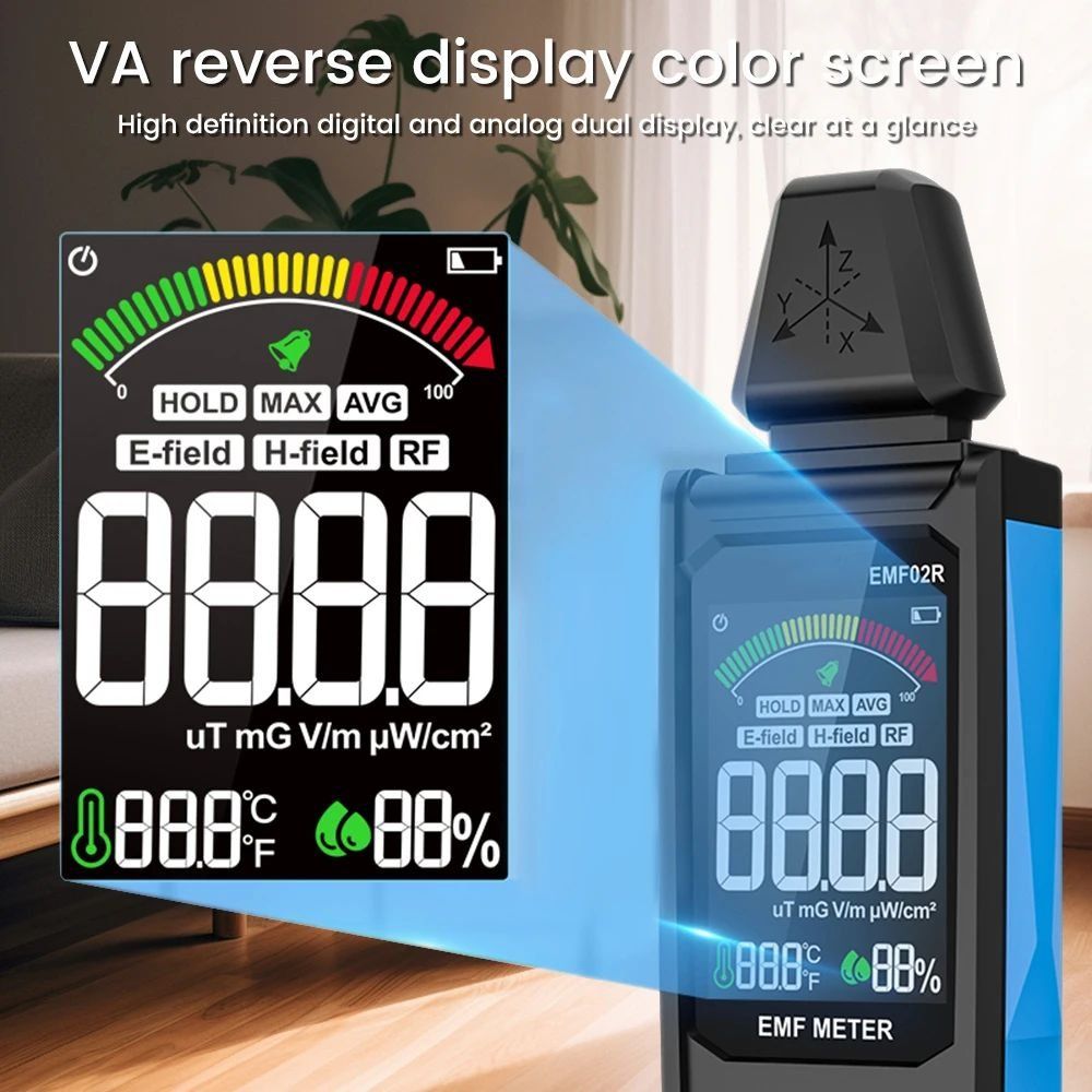 Misurare: Elektrosmog Meter mit 3-Achsen 3D Messung E-,H-, und HF-Feld – Nuovo e nell'imballaggio originale da Zürich venduto da buyfinest 4