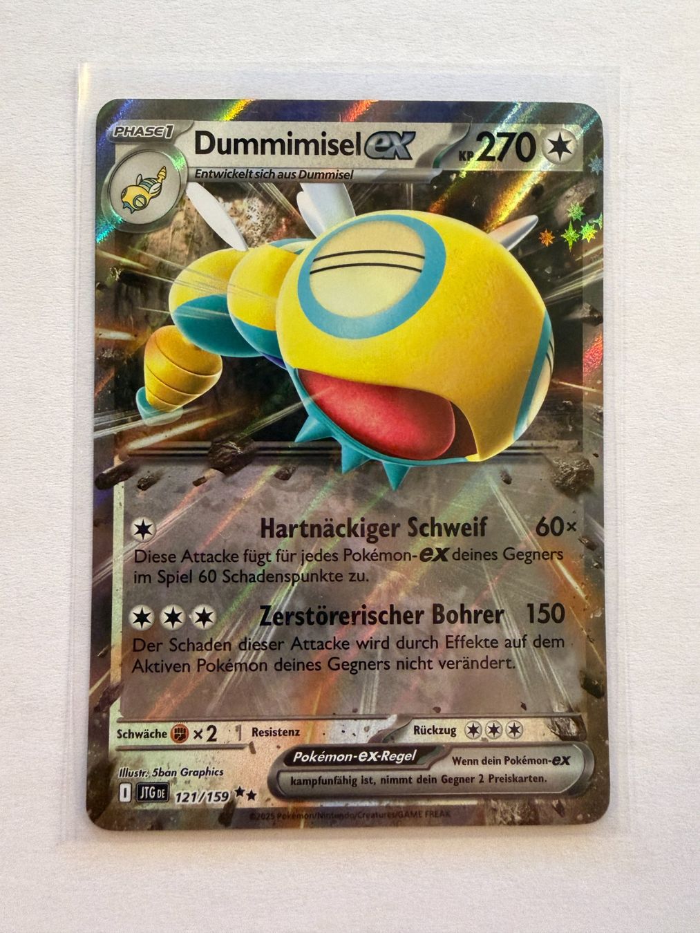 Pokémon Cartes à collectionner: Pokemon Dummimisel EX 121/159 Reisegefährten DE – Neuf (Voir description) à Weingarten-Kalthäusern par McGmavlo