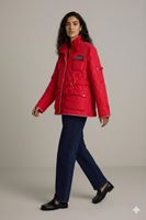 Barbour International Rote Steppjacke - Größe XL