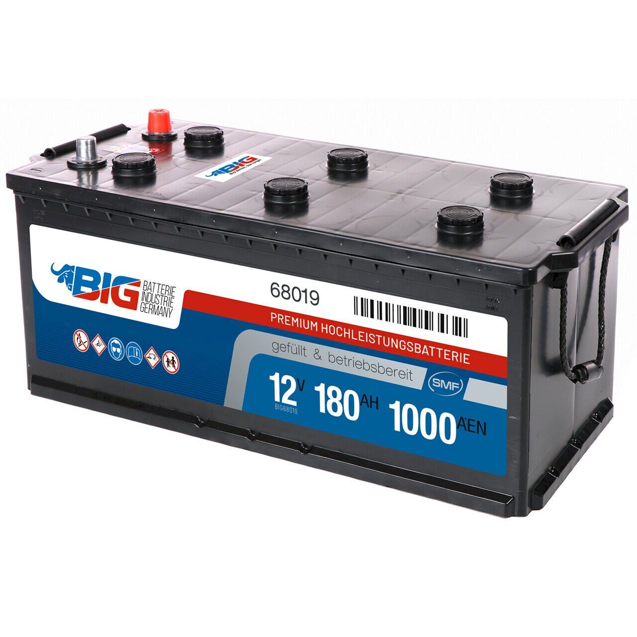 Batterie: BIG Premium 12V 180Ah Batterie – Nuovo e nell'imballaggio originale da Bottighofen venduto da zaap 1