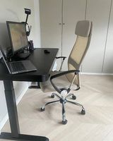 Schöner Bürostuhl, beige