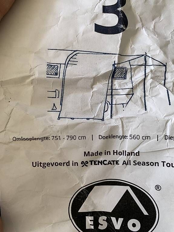 Markisen: ESVO Sonnensegel Wohnwagen  – Neu und originalverpackt aus Hägglingen von Kleidungfan 1