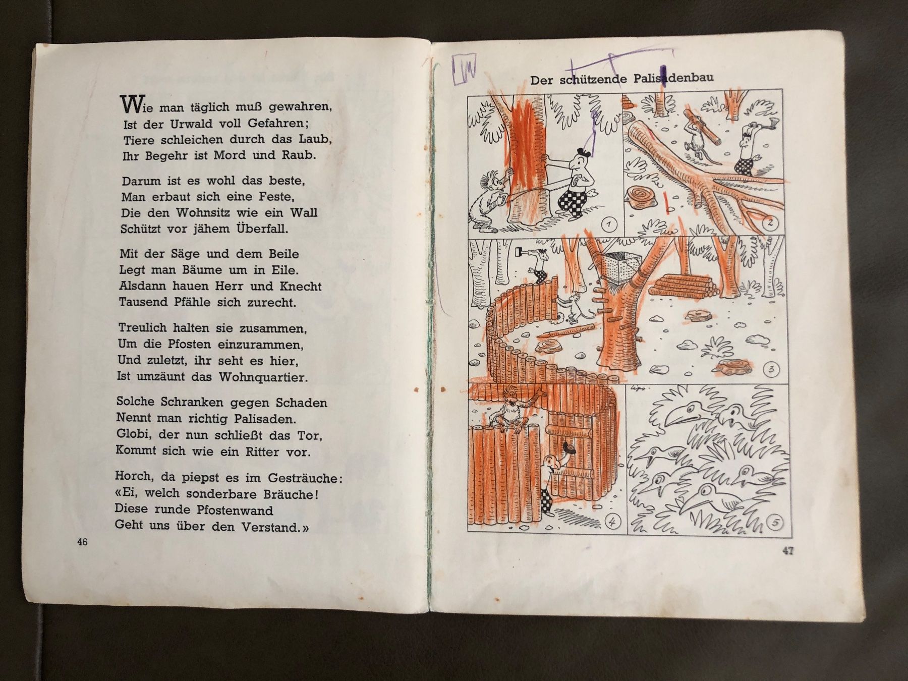 Libri: Buch Freund Globi im Urwald bemalt – Usato da Nunningen venduto da anclaudia 6