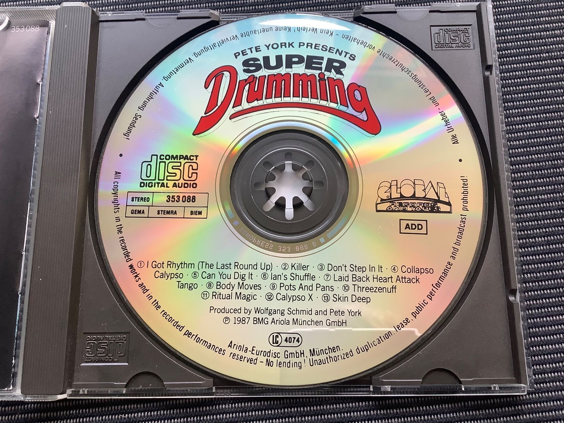 CD: Pete York Presents * Drumming – Usato da herzogenbuchsee venduto da HIFIANER 2