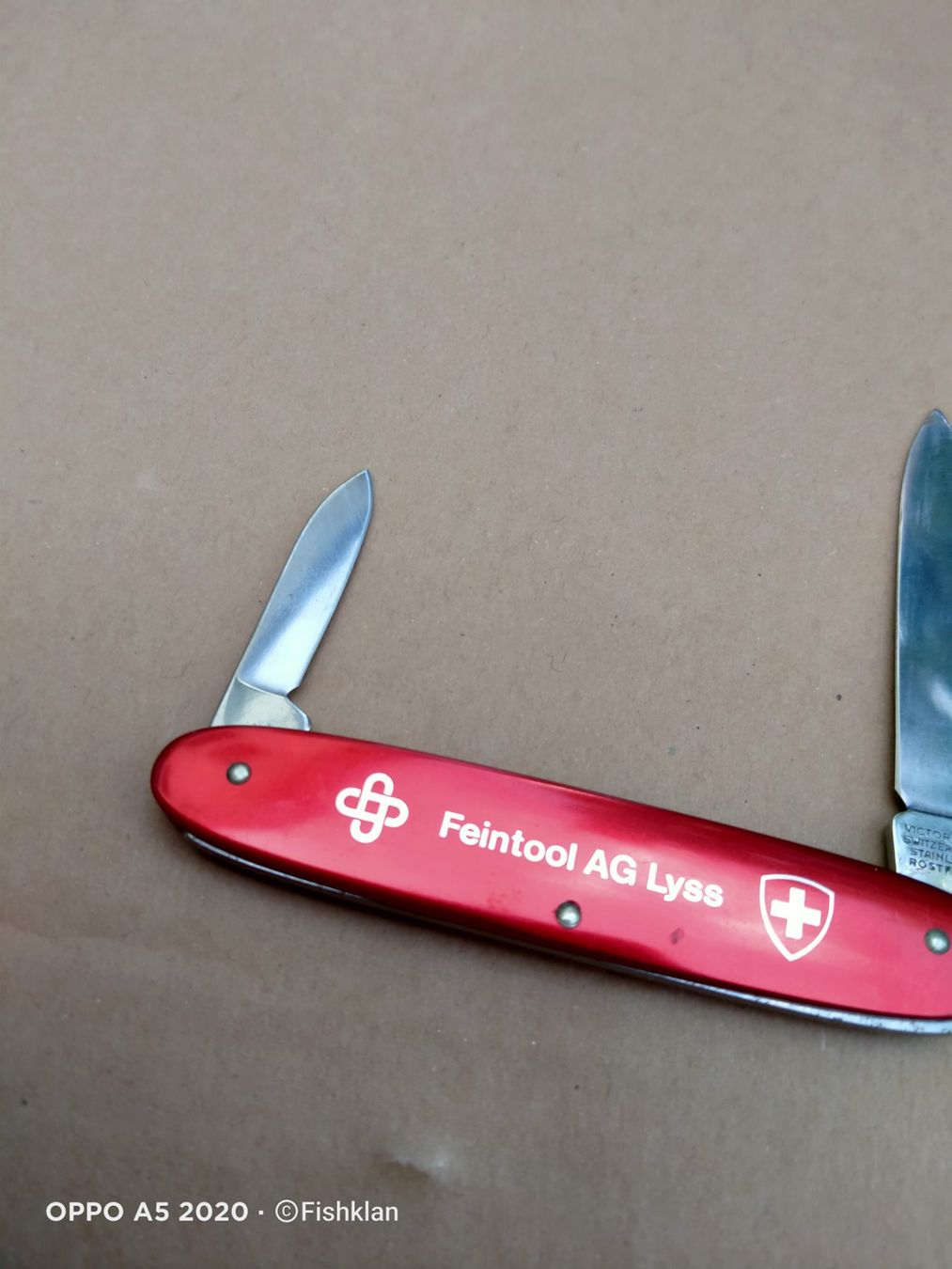 Victorinox Coltelli tascabile: altes Victorinox Taschenmesser Feintool Lyss – Usato da Küssnacht am Rigi venduto da WorthPoint 2