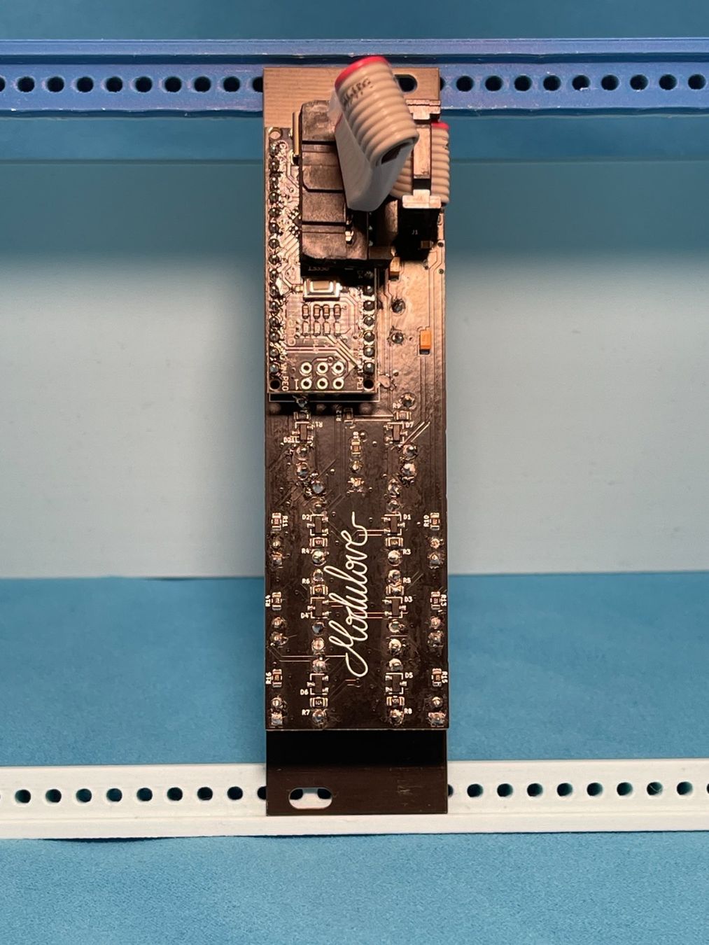 Strumenti musicali: ARITHMATIK Rhythmus Modul (Euclid) / GELB LCD – Usato da Muttenz venduto da acidforce 1