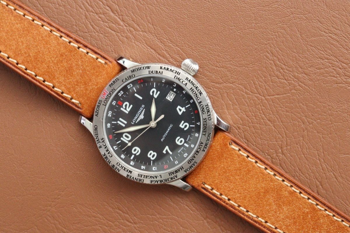Longines Orologi: Longines Lindbergh Worldtimer Swissair - Full Set – Nuovo (secondo la descrizione) da Schaanwald venduto da travelintime01 6