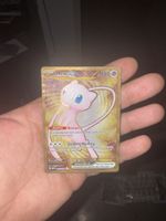 Pokemon Karte Mew EX Goldener Holo-Effekt guter Zustand