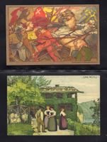 R2146  /  10 cartes postales 1er août 1911-1929 neuves