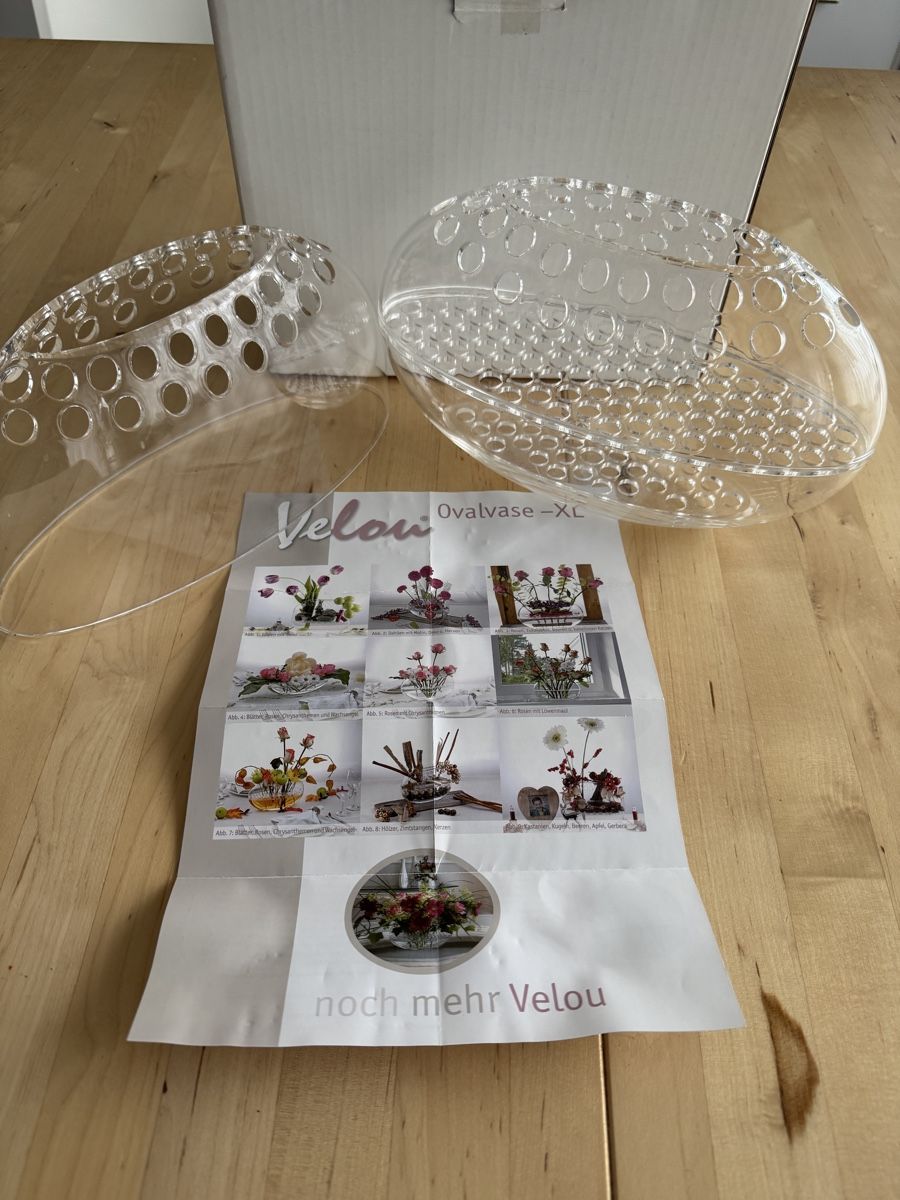 Vasi & Recipienti: Blumenvase Velou Ovalvase XL Set – Nuovo (secondo la descrizione) da Bern venduto da Zeiseli 2