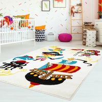 Fr. 59.- anstatt 169!  Kinderteppich Pirat NEU XXL 160x225