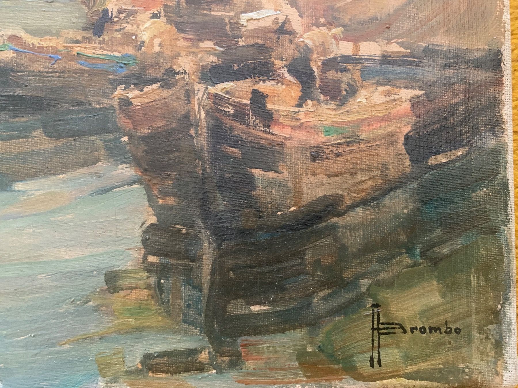 Tableaux: Angelo Brombo Ölgemälde – D'occasion à Cham par Chramschopf 2