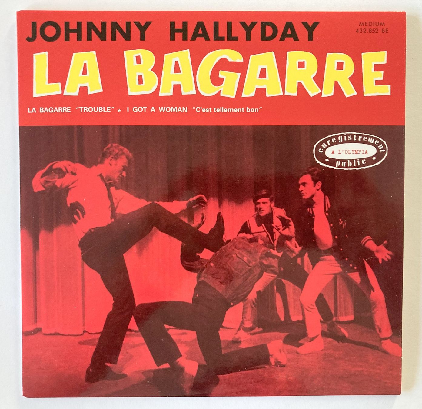 Dischi in vinile: JOHNNY HALLYDAY - LA BAGARRE – Usato da Bottens venduto da hotter-than-hell