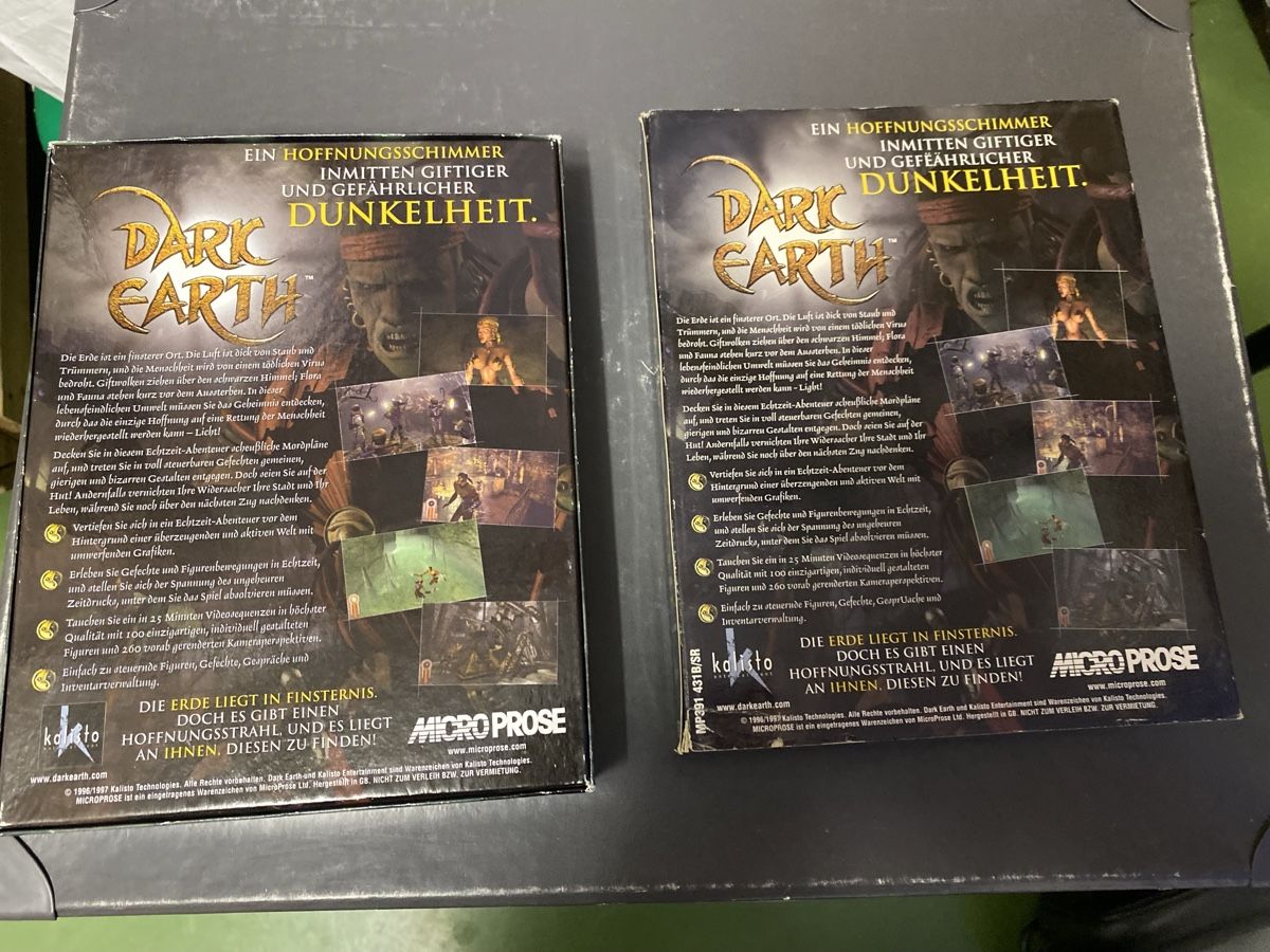 Giochi: Dark Earth PC-Spiel, CD-ROM – Usato da Basel venduto da spider-loc 3