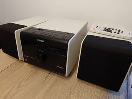 YAMAHA ANLAGE MCR B020 WEISS