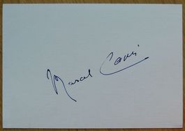 Marcel Carné (1909-1996) Regisseur - Autogramm