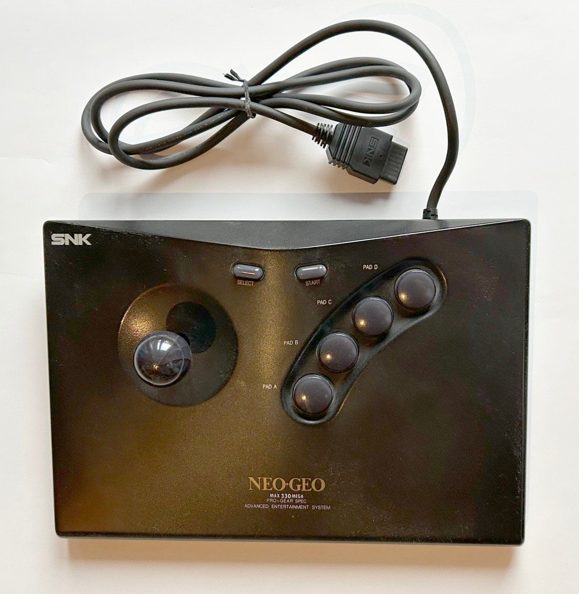 Contrôleur SNK NEO GEO Fighting JOY STICK AES ROM d'occasion Japon