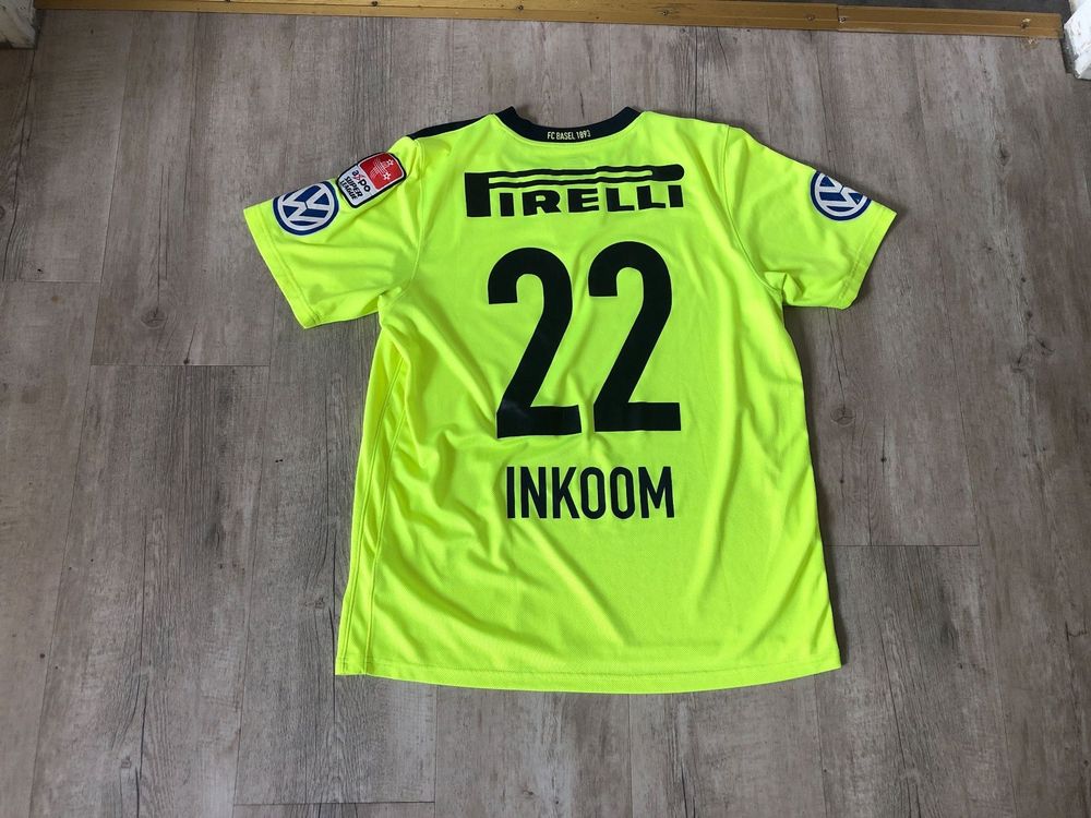 Maillot/Trikot FC Basel Nike L #22 INKOOM mit Patch SL (Gebraucht) in ...