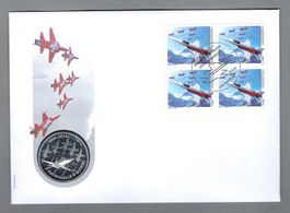 2014, 20 FR. SILBER PATROUILLE SUISSE + BRIEF, AB 1.-!