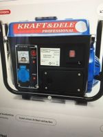 Benzin Stromaggregat 1200W 12V + 230V Stromgenerator