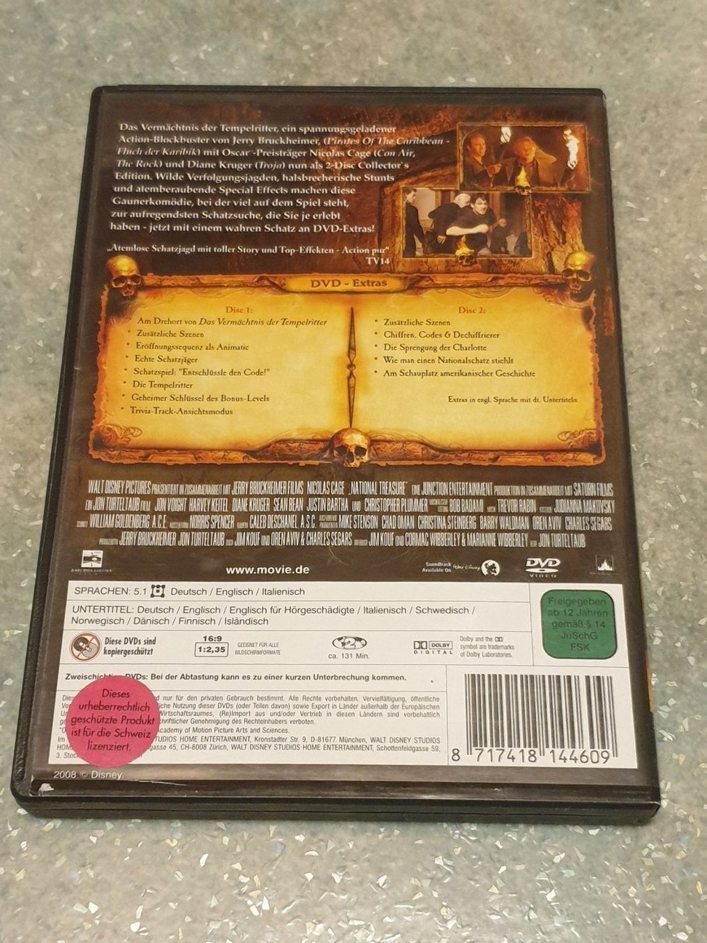Tutti i DVDs: Das Vermächtnis der Tempelritter – Usato da Rothenthurm venduto da Lord-Ren 1