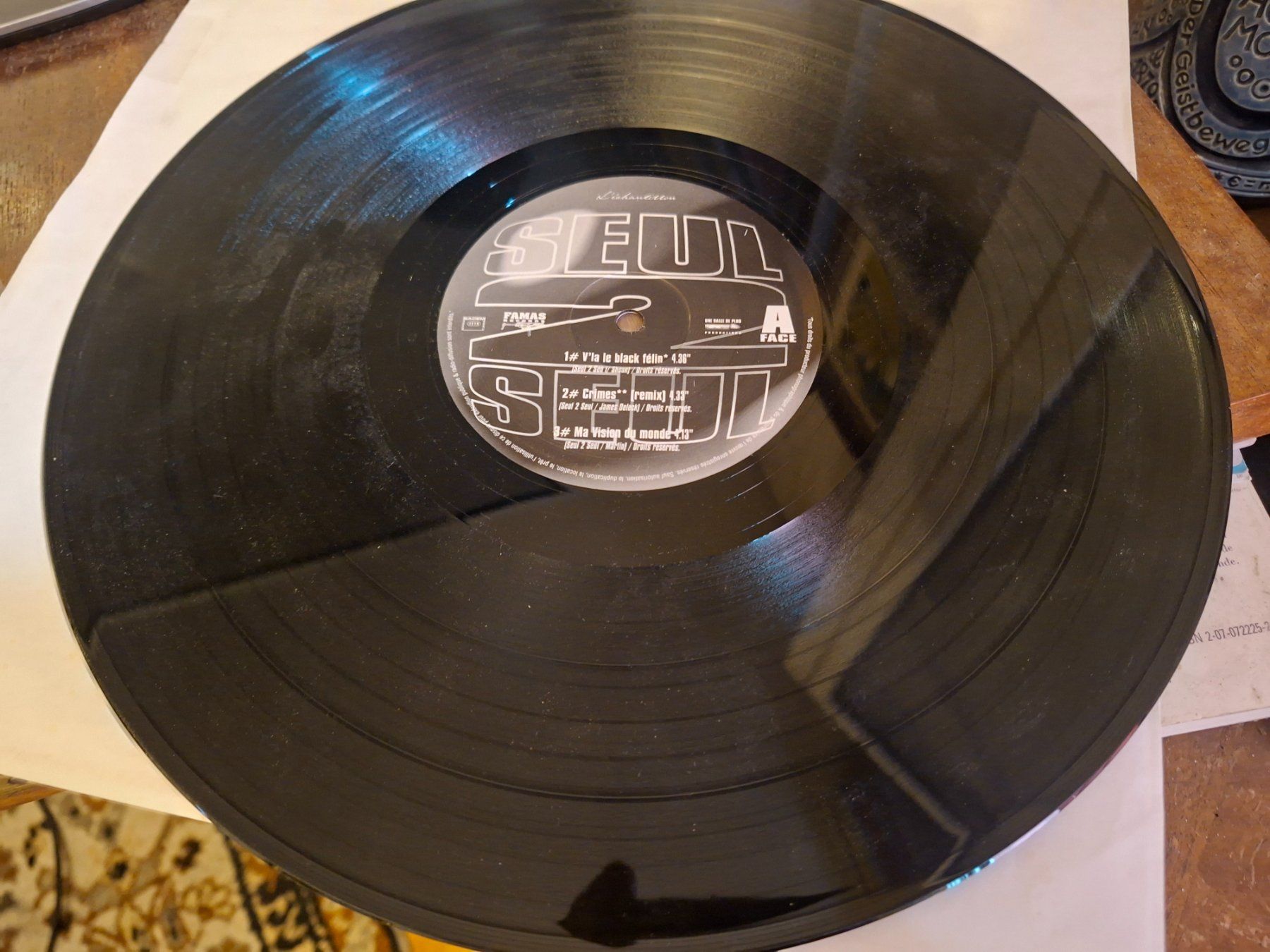 Dischi in vinile: Rap FR Maxi 12" - Seul 2 Seul - L'échantillon - 1999 – Usato da Bernex venduto da Wannabehasbeen01 2