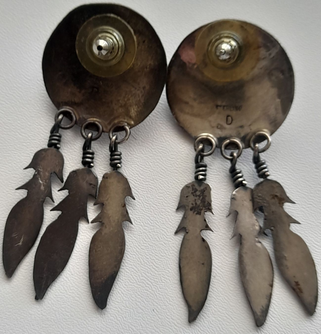 Orecchini pendenti & Orecchini a lobo: B.O en argent 925,et Onyx  – Usato da Lausanne venduto da Glam-Luxe 2