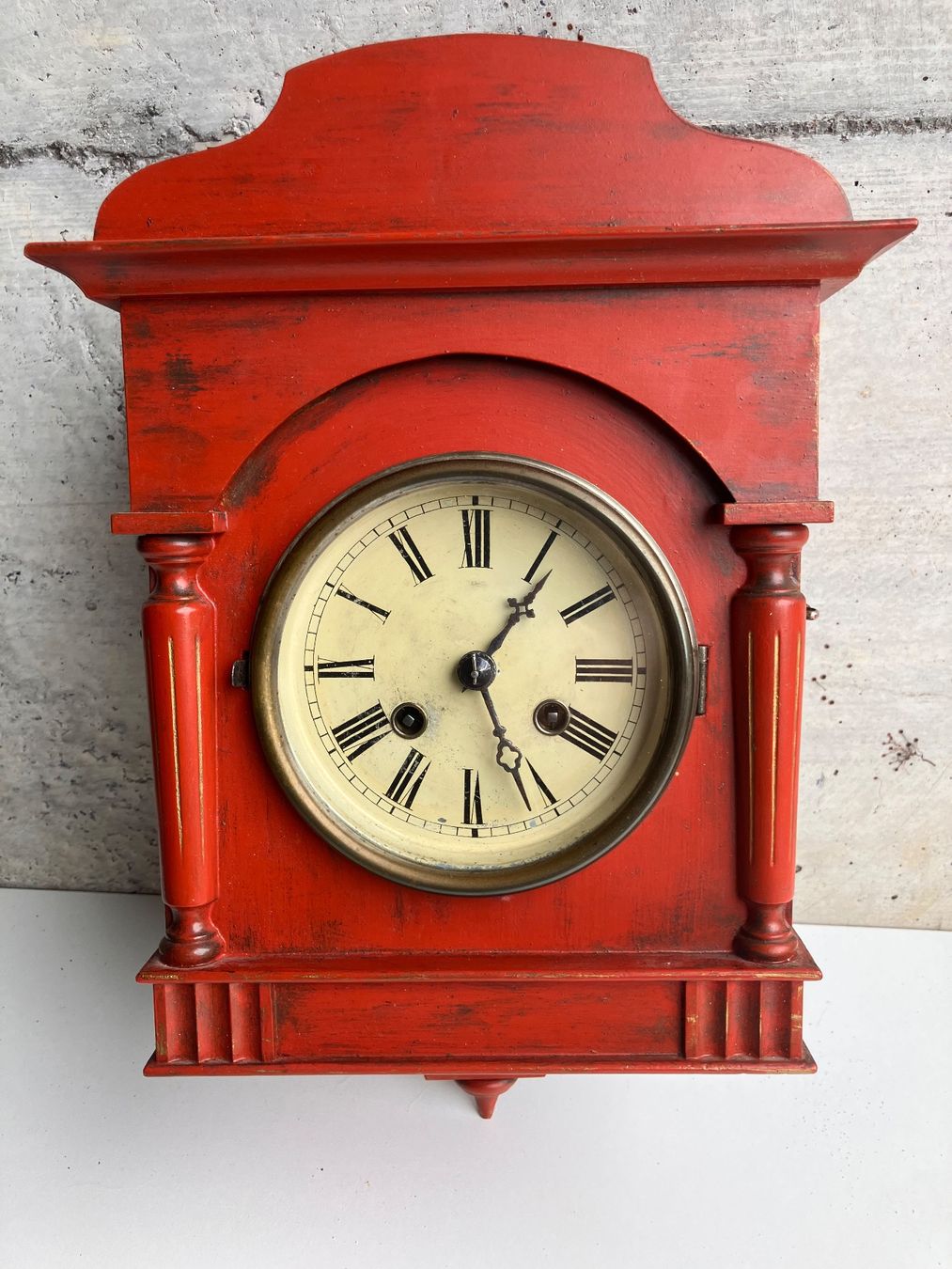 Montres: Wanduhr rot – D'occasion à Gwatt (Thun) par mwells