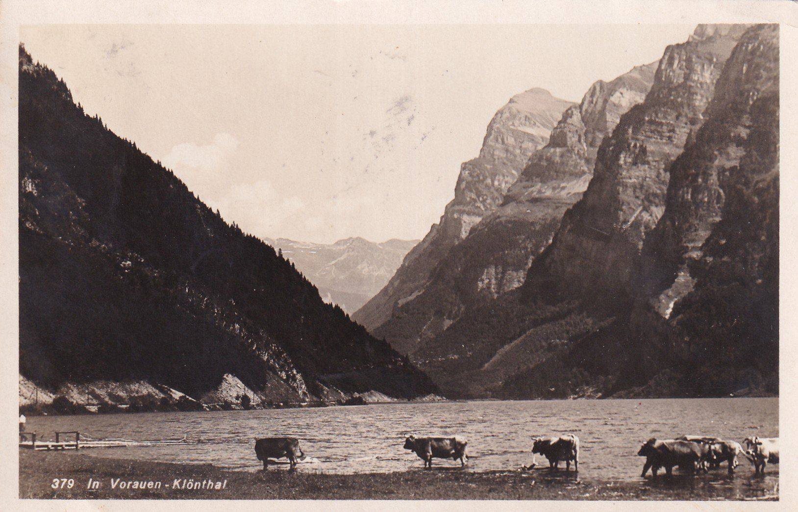 Cartoline postali: In Vorauen - Klönthal – Usato da Cormoret venduto da Pascalll2001