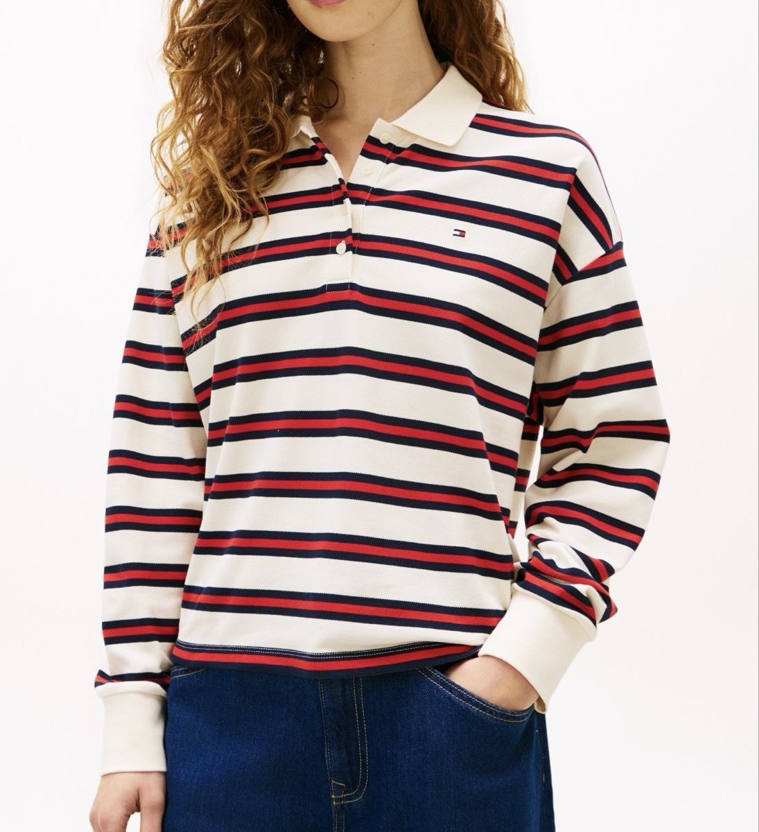 Tommy Hilfiger Magliette Polo: Tommy Hilfiger Polo Langarmshirt – Usato da Herisau venduto da LauraHope 3