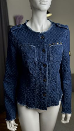 Marc Aurel Denim Jacket Quilted Blue Gr. 40