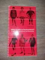 KULTBUCH rar Who is who in Switzerland Fernand Rausser