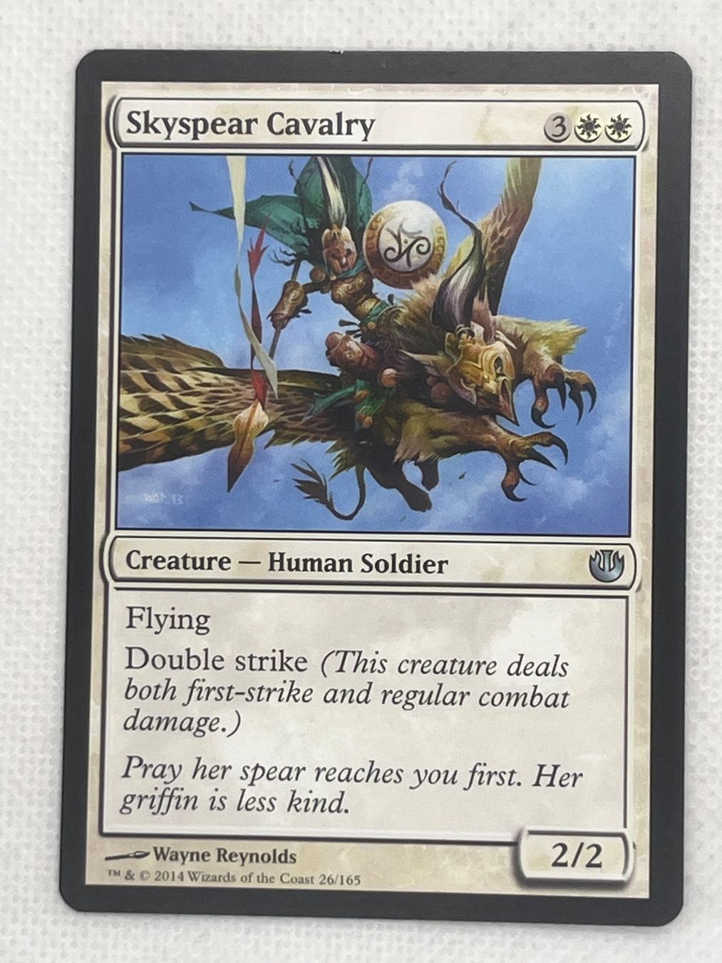 Magic The Gathering Carte collezionabili: MTG Skyspear Cavalry JOU 026 Englisch Uncommon – Usato da Hinterkappelen venduto da Kim1992