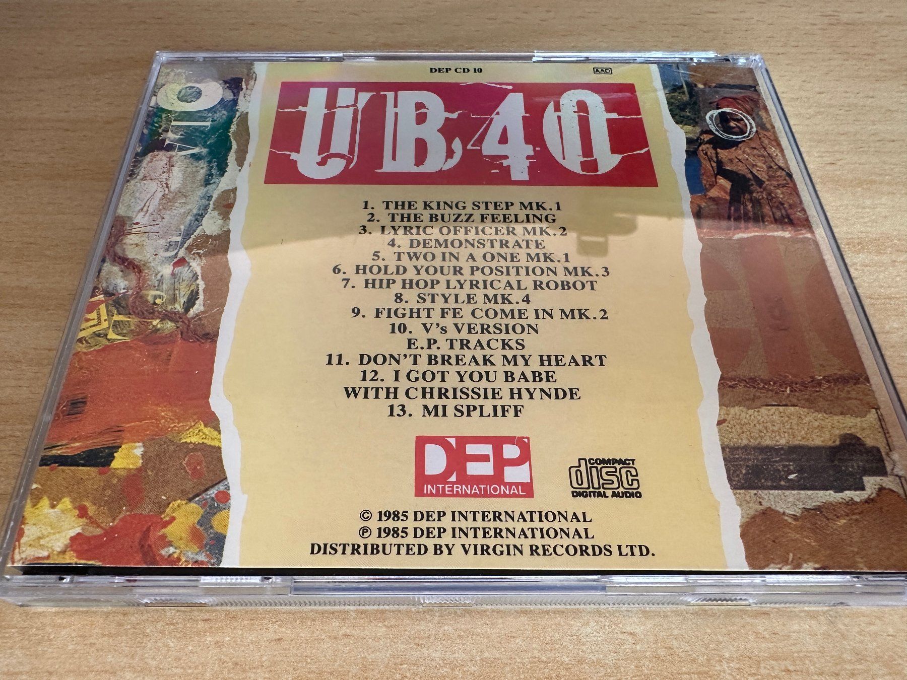 CDs: UB40 – Baggariddim – Gebraucht aus Rikon im Tösstal von Alpenmutz 1