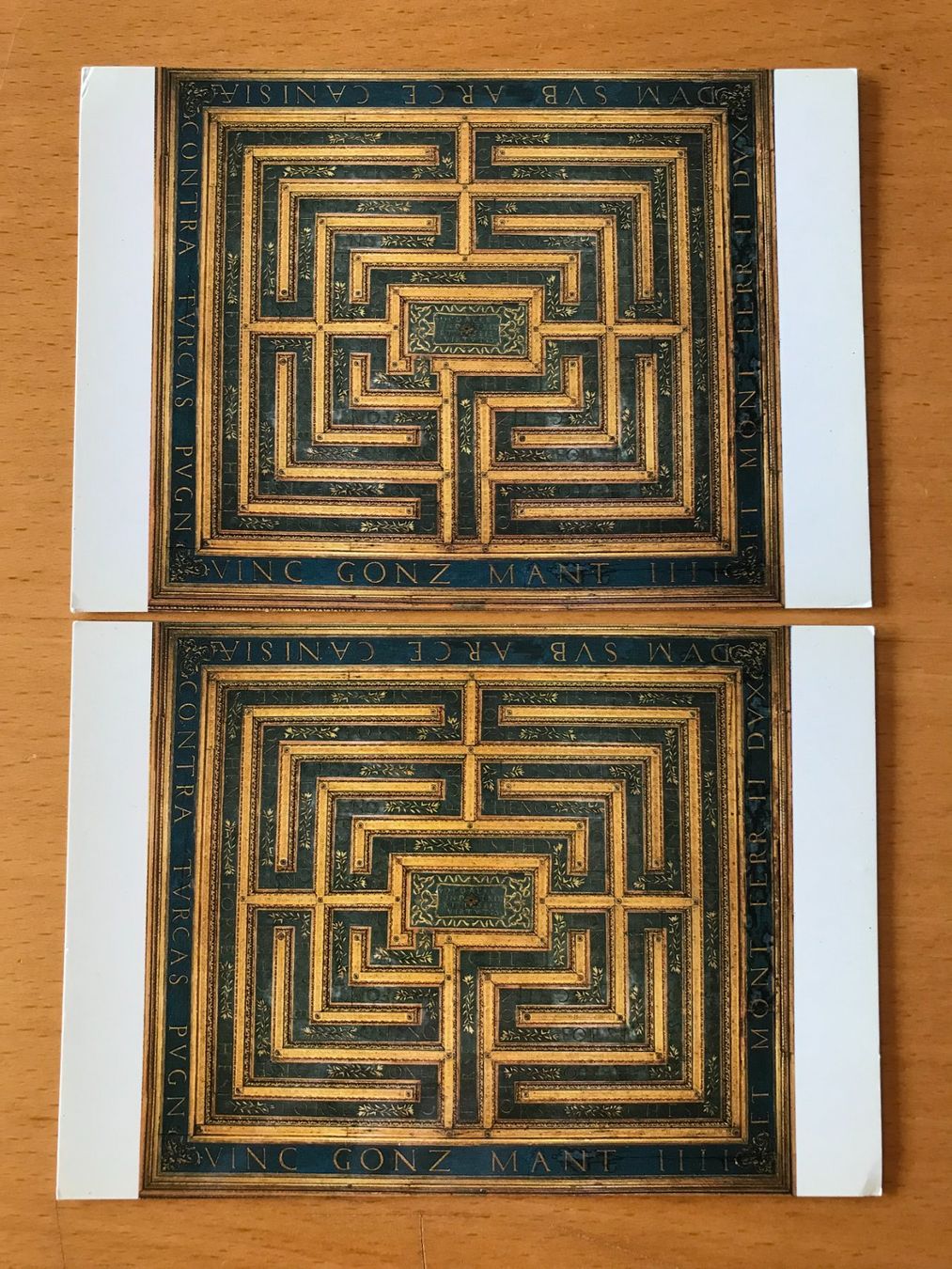 Cartoline postali: 2x Postkarten Mantova Palazzo Ducale – Usato da Luzern venduto da mey_s13