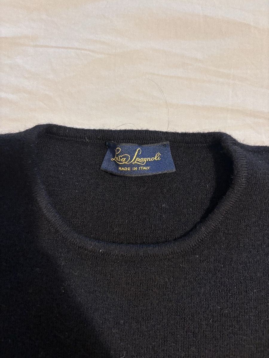 Maglioni & Felpe: Luisa Spagnoli Black Wool t shirt  – Nuovo (secondo la descrizione) da Zürich venduto da mat_58mf 1