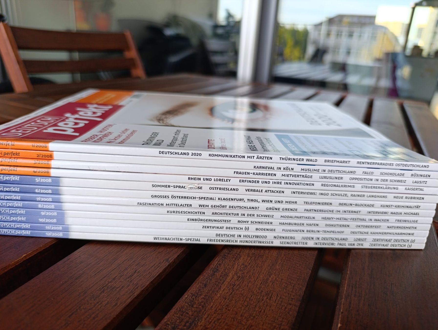 Zeitschriften & Magazine: Deutsch Perfekt, Ausgaben 1-12/2008 – Neu (gemäss Beschreibung) aus Zürich von mir_2kjl 1