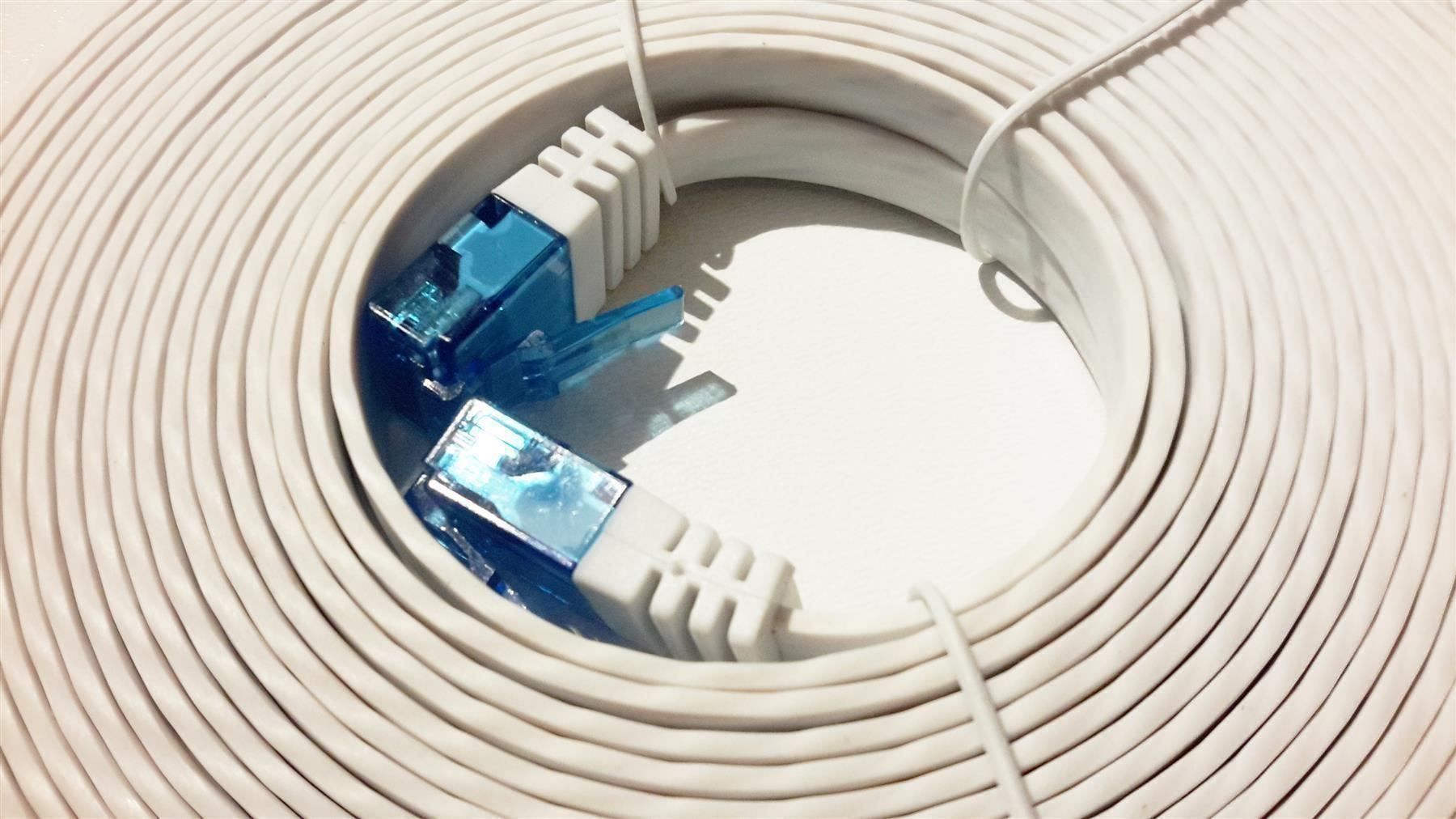 Cavi: Netzwerk Kabel, 10 m, weiss – Nuovo e nell'imballaggio originale da St. Gallen venduto da cointec 3