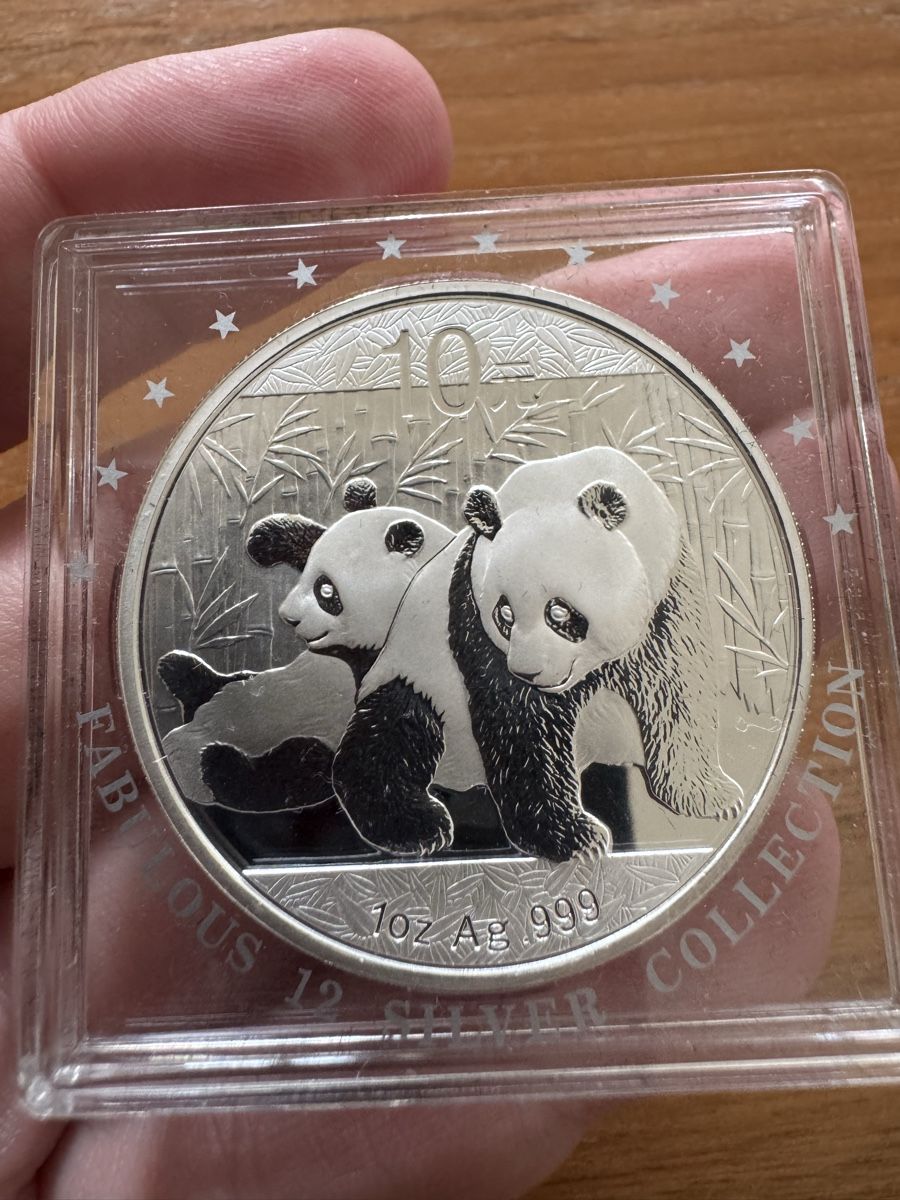 Tutti le monete: Silbermünze Panda 2010 – Nuovo e nell'imballaggio originale da Binningen venduto da JCMartin1 4