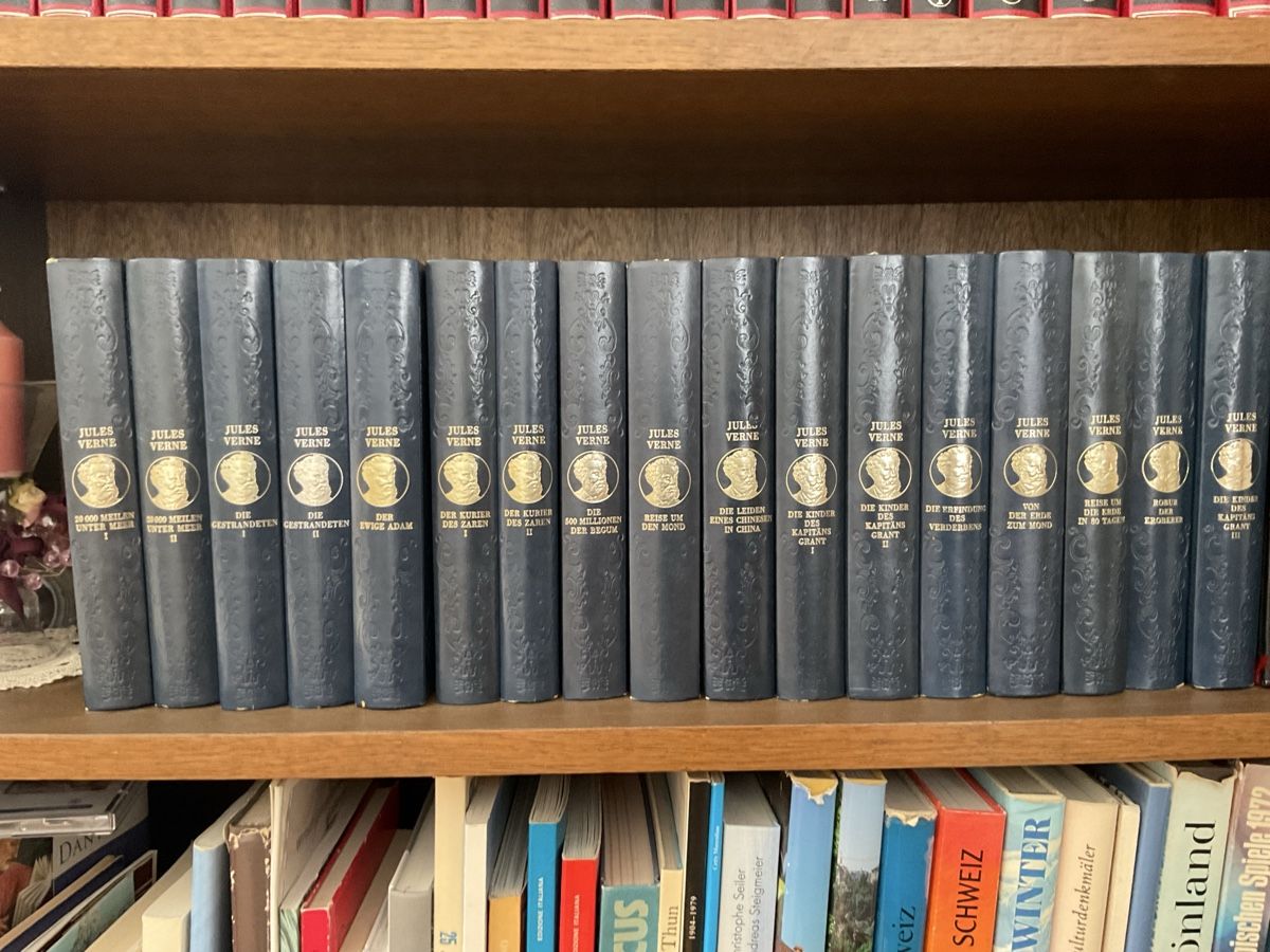 Bücher: 17 elegante Jules Vernes Bücher Sammlung 1972 – Gebraucht aus Rombach von roggos