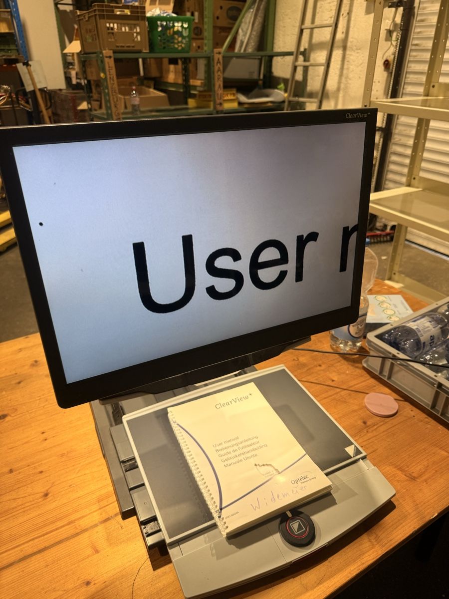 Optelec Altro per Ottica: Optelec ClearView+ Bildschirmlesegerät gebraucht – Usato da Wildegg venduto da KramerBeni 3