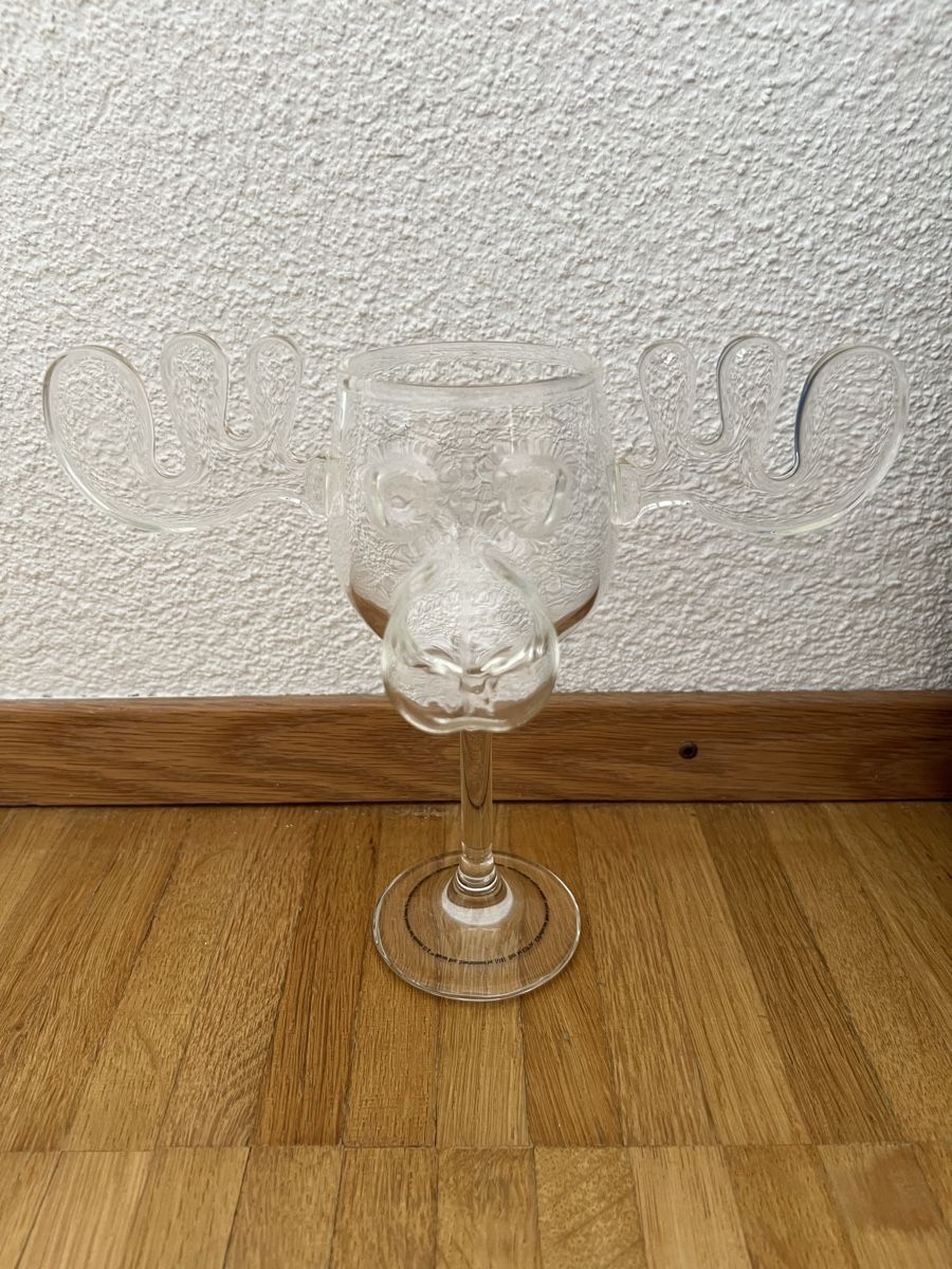 Bicchieri: Weingläser 4-er Set im Elch-Design – Nuovo (secondo la descrizione) da Obfelden venduto da Moscheli 4