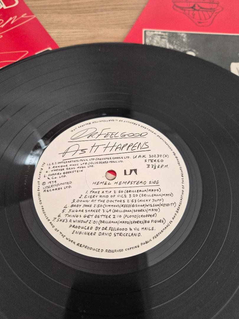 Dischi in vinile: Schallplatte / LP Dr Feelgood "happens" 1979 – Usato da Dielsdorf venduto da Haesi0 3