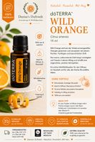 dōTERRA Wild Orange 15ml ätherisches Öl neu
