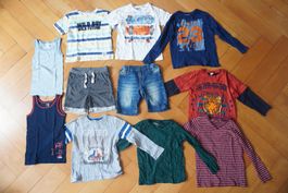 Grosses Kleiderpaket 11 Stk Jungen Sommer/Herbst Grösse 116