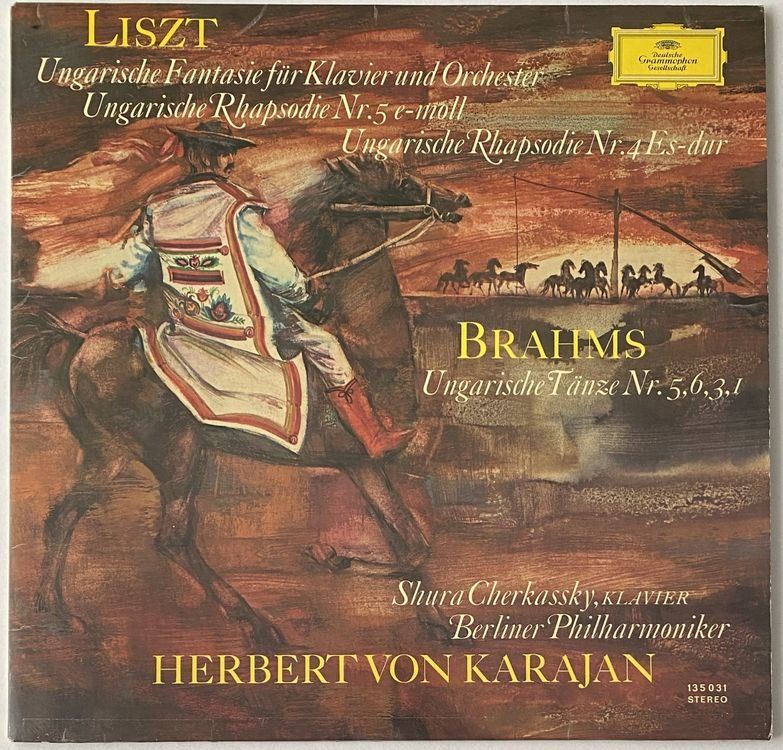 Schallplatten: Liszt, Johannes Brahms, Herbert von Karajan... – Gebraucht aus Flums von Empe1