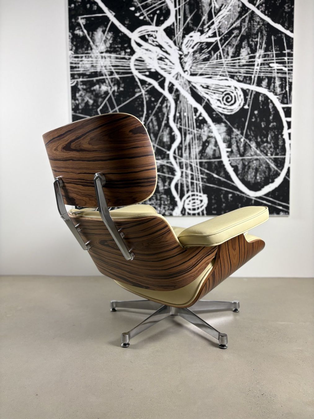 Poltrone: Designer Lounge Sessel und Ottoman, Echtes Leder – Nuovo e nell'imballaggio originale da Münchenstein venduto da AndreHaus 4