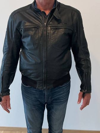 Töff Jacke mit Protektoren und abnehmbares Innenfutter