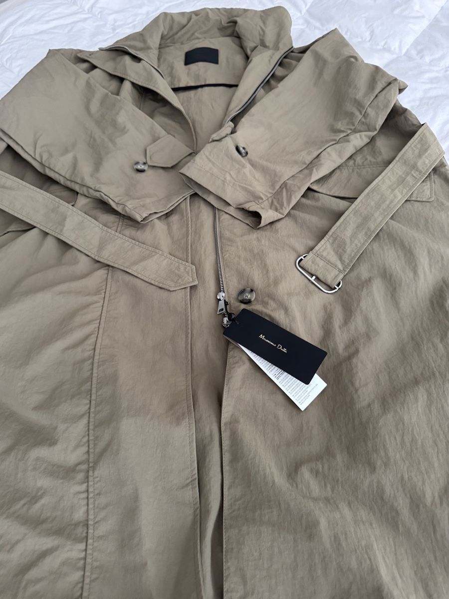 Massimo Dutti Cappotti: Massimo Dutti Baggy Trench Coat  - Wardrobe Essential – Nuovo e nell'imballaggio originale da Zürich venduto da Tanja_G88 3