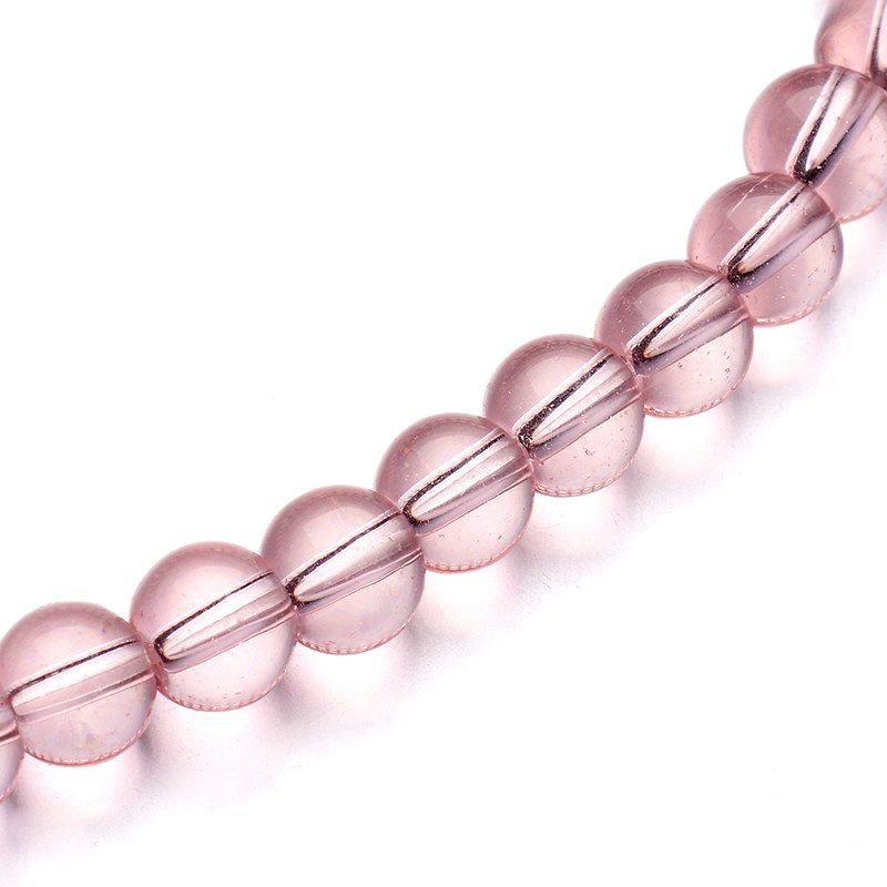 Perle (finte): Glasperlen 8mm Distel ca. 35Stück / Aktion – Nuovo (secondo la descrizione) da Rüegsau venduto da Tausendfreund